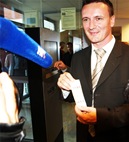  Brodsko-posavska županija : Gospodarstvo : Otvorenje nove zgrade Područne službe HZMO-a u Slav. Brodu 22.10.2008. : 