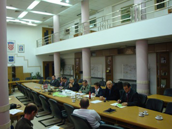  Brodsko-posavska županija : Gospodarstvo : Završni sastanak Organizacijskog odbora "Sajma Slavonski Brod 2009."
