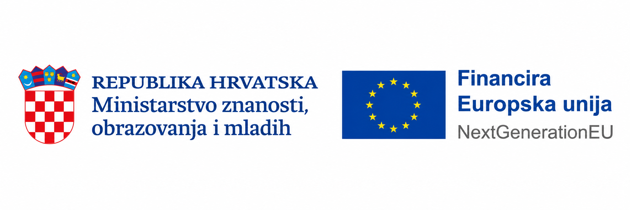 Croatian Ministry and EU Funding Logos