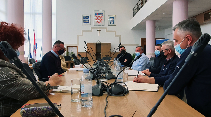 Župan održao radni sastanak s predstavnicima Humanitarnog odbora Ukrajinaca BPŽ