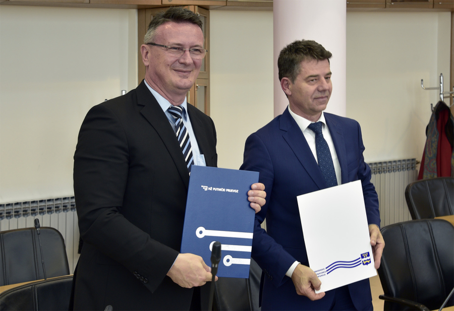 POTPISAN 95.679,87 EURA VRIJEDAN UGOVOR ZA PRIJEVOZ STUDENATA ŽELJEZNICOM
