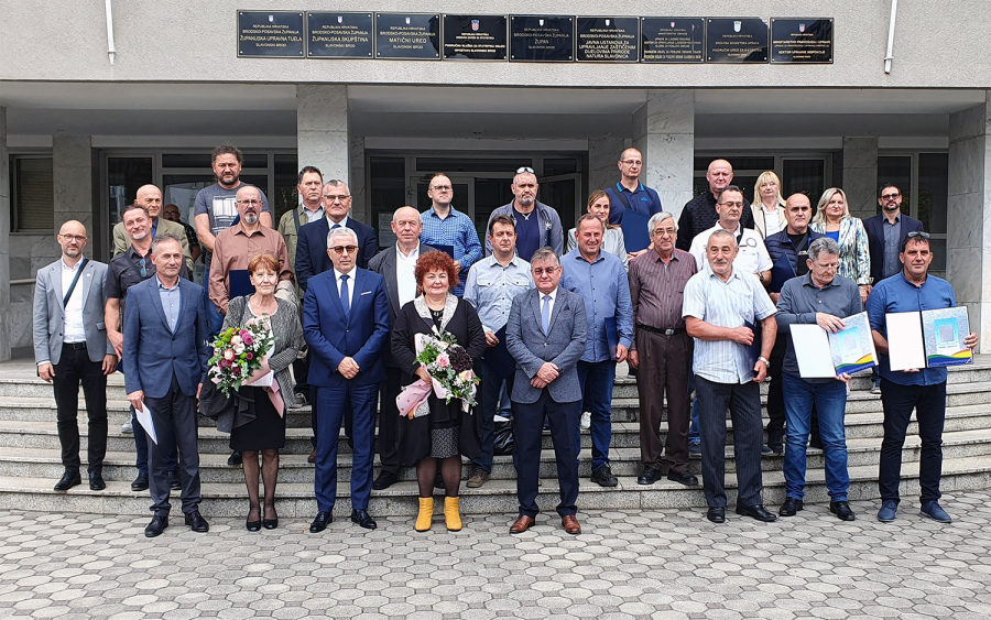 DARIVATELJIMA KRVI DODJELJENE POVELJE ZAHVALNOSTI BRODSKO-POSAVSKE ŽUPANIJE
