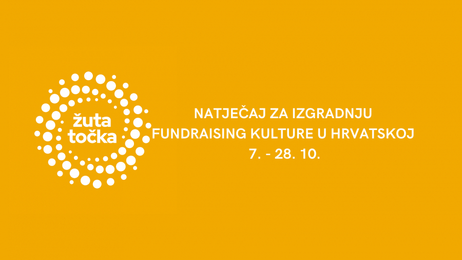 Počinje natječaj za udruge u sklopu projekta Žuta točka!
