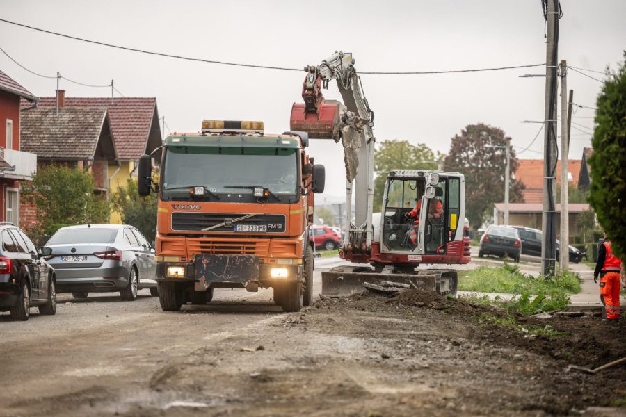 Započeli su radovi na izgradnji kružnog toka u Gornjoj Vrbi