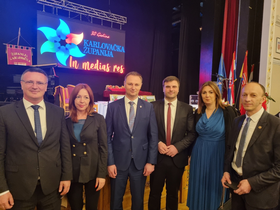 ŽUPAN MARUŠIĆ NA OBILJEŽAVANJU 30. OBLJETNICE KARLOVAČKE ŽUPANIJE