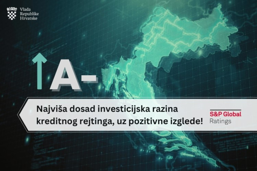 ŽUPAN MARUŠIĆ UPUTIO ČESTITKE VLADI RH POVODOM PODIZANJA DUGOROČNOG INVESTICIJSKOG KREDITNOG REJTINGA
