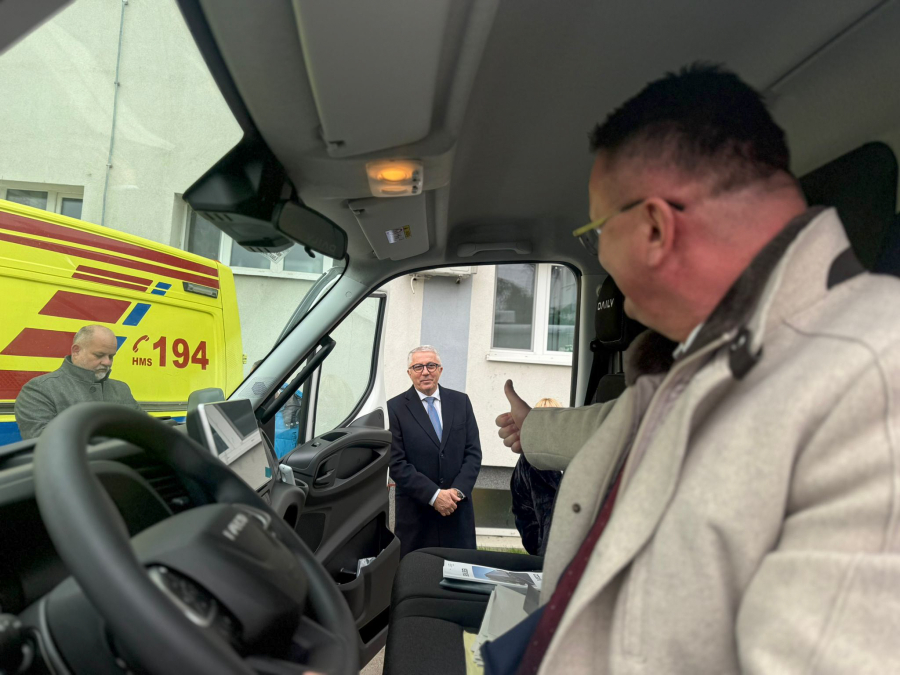 VOZILO MOBILNE AMBULANTE STIGLO U BRODSKO-POSAVSKU ŽUPANIJU!
