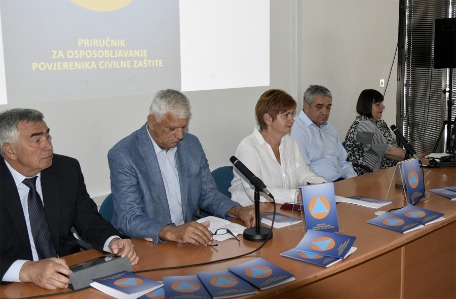 Predstavljen priručnik za osposobljavanje povjerenika civilne zaštite