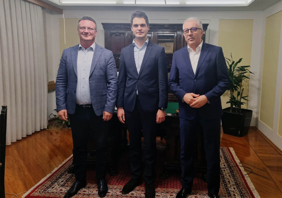 ŽUPAN MARUŠIĆ NA SASTANKU S EUROPARLAMENTARCEM KARLOM RESSLEROM