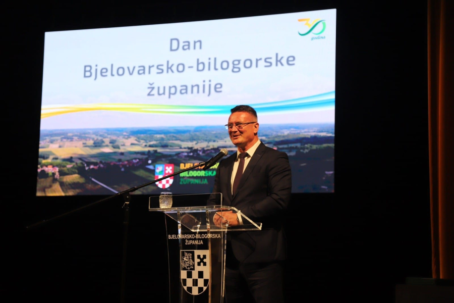 ŽUPAN DANIJEL MARUŠIĆ NA PROSLAVI DANA BJELOVARSKO-BILOGORSKE ŽUPANIJE