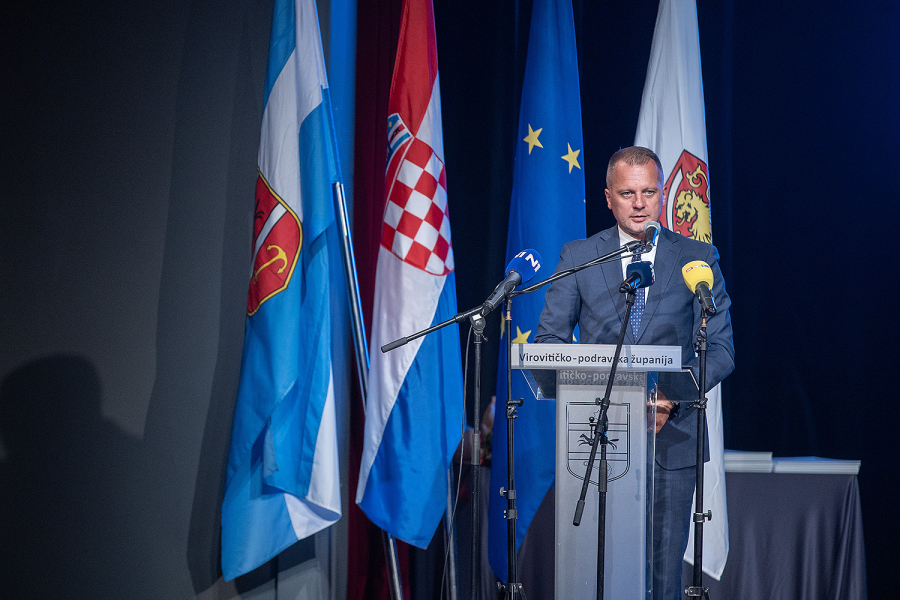 ŽUPAN MARUŠIĆ NA PROSLAVI DANA VIROVITIČKO PODRAVSKE ŽUPANIJE