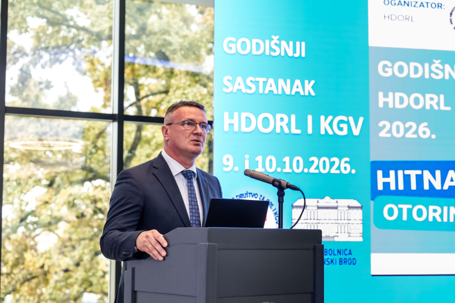 ZAPOČEO JE GODIŠNJI SASTANAK HRVATSKOGA DRUŠTVA ZA OTORINOLARINGOLOGIJU I KIRURGIJU GLAVE I VRATA