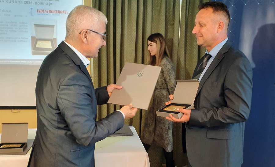 NAJUSPJEŠNIJIM TVRTKAMA I INSTITUCIJAMA DODIJELJENA PRIZNANJA ŽUPANIJSKE KOMORE SLAVONSKI BROD