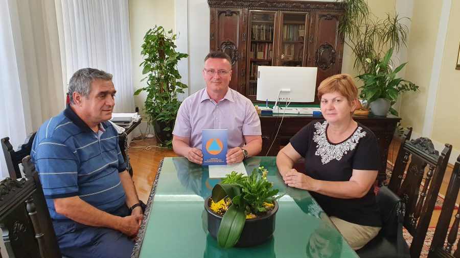 Župan Marušić na radnom sastanku s autorima priručnika za osposobljavanje povjerenika civilne zaštite