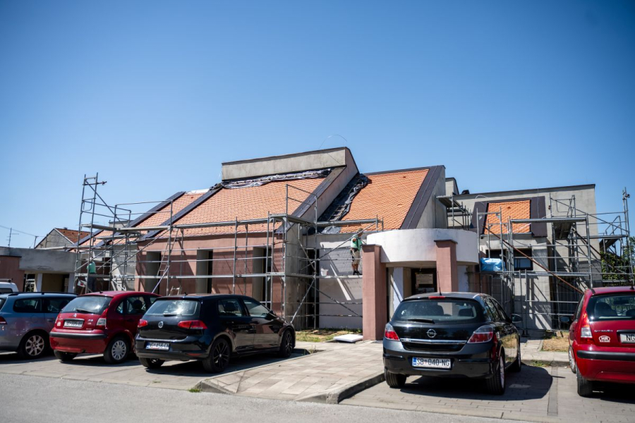 NAPREDUJU RADOVI NA ENERGETSKOJ OBNOVI DOMA ZDRAVLJA U NOVOJ GRADIŠKI